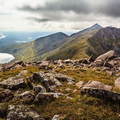 Cruachan Ridge from the summit of Ben Daimh, Argyll