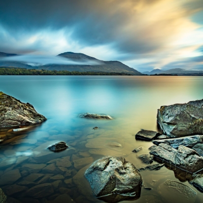 Dawn over Loch Awe, Argyll, Scotland