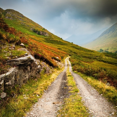 Glen Noe, by Loch Etive, Argyll, Scotland.