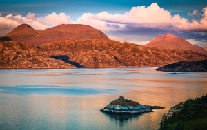 Beinn Alligin Liathach From Kenmore Applecross Scotland