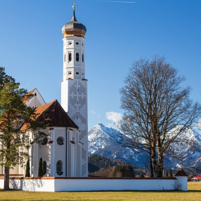 St Coloman Chapel, Near Schwangau, Bavaria, Germany