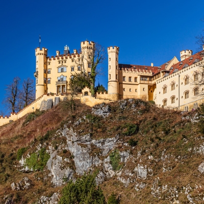Hohenschwangau Castle, Near Fussen, Bavaria, Germany.