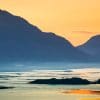 Sunrise over Upper Loch Torridon from Applecross, Wester Ross, Scotland.