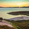 Sunset over Sand, Applecross, Scotland.