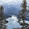 The Walchensee and the Austrian Alps from the Herzogstand, Bavaria, Germany.